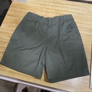 Olive Green Cargo shorts